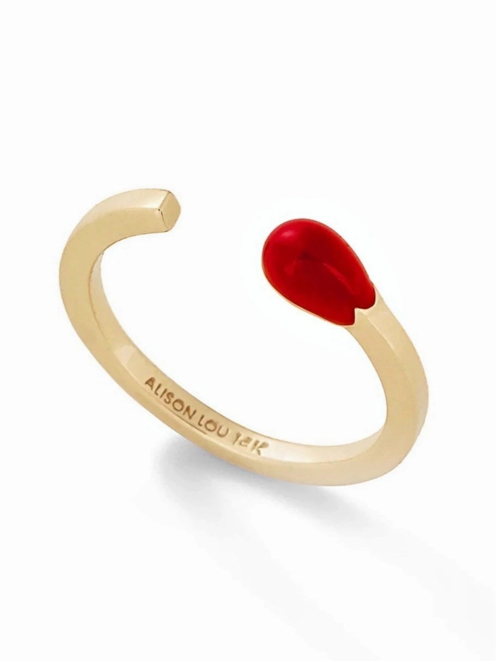 Alison Lou Match Stack Ring 14K Gold
